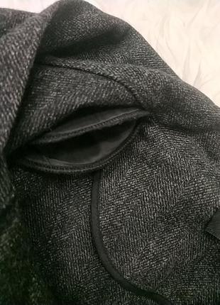 Пиджак короткий шерсть  с подплечниками6 фото
