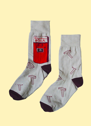 Цветные носки nike training socks