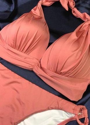 Шикарный купальник новая коллекция 2021 барби пудра качество