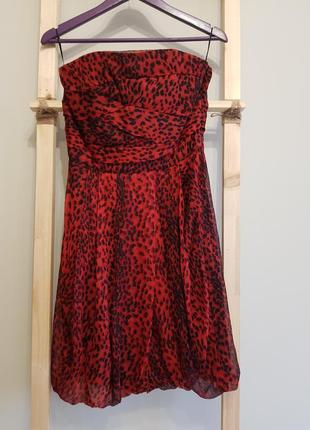 Платье из натурального  шелка zara1 фото