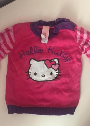 Свитерок hello kitty 74 см