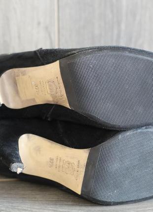 Італійські шкіряні чоботи, ботильйони di moda fausto 37-385 фото