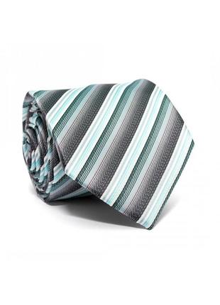 Галстук, мужской, классический, голубой, в полоску, c&a, 7,5*150, 11728