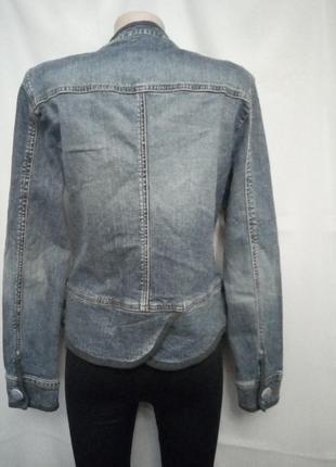 Стильная джинсовая куртка, стрейчевая  №1dp3 фото