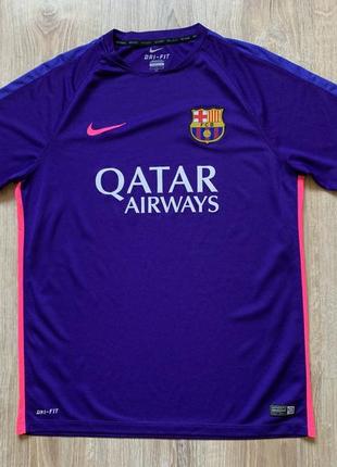 Мужская тренировочная футбольная джерси nike barcelona fc raining jersey