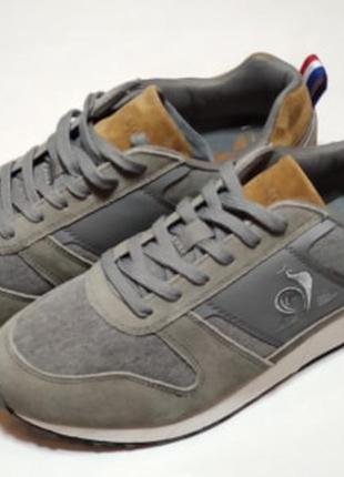 Кроссовки le coq sportif jazy cassic 42 eu grey/denim/tan8 фото