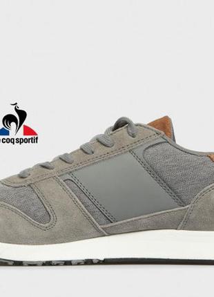 Кроссовки le coq sportif jazy cassic 42 eu grey/denim/tan4 фото