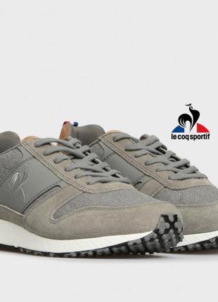 Кроссовки le coq sportif jazy cassic 42 eu grey/denim/tan2 фото