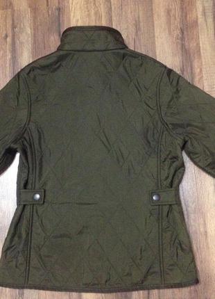 Куртка деми на флисе barbour,6-7л 2