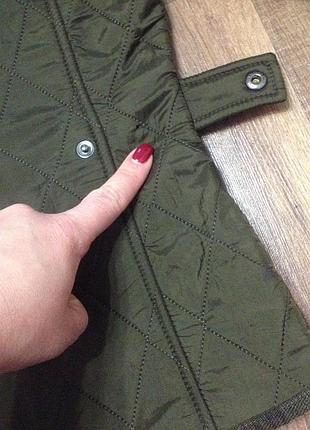 Куртка деми на флисе barbour,6-7л 5