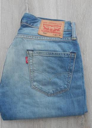 Джинси levis 504 30/32 ( нове )