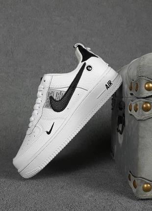 Чоловічі кросівки nike air force 1 lv8 низькі білі знижка sale / чоловічі кросівки найк7 фото