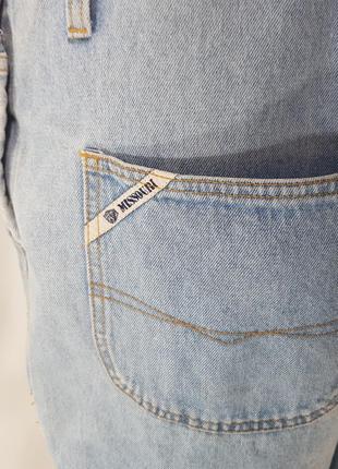 Модний комбінезон "missouri" джинсовий блакитний (італія).10 фото