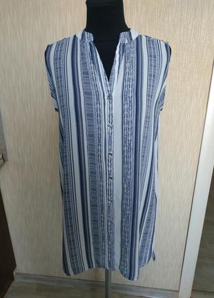 Блузка в полоску,блуза р.44-46 (м)6 фото