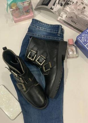 Черевики жіночі натуральна шкіра англія