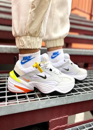 Женские кроссовки nike m2k tekno pure platinum