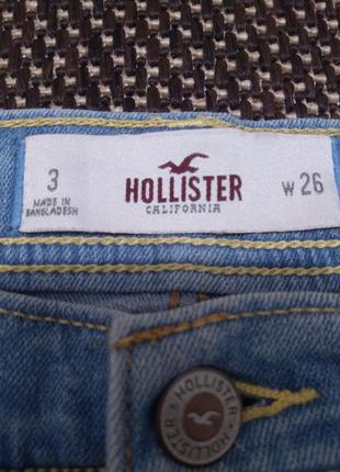 Фирменные женские коротенькие шорты hollister3 фото