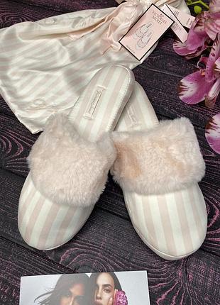 Капці сатинові victoria's secret 38-39, 40-41