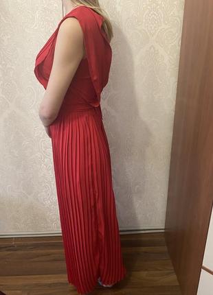 Вечернее красное платье, выпускное, наряд для дружки2 фото