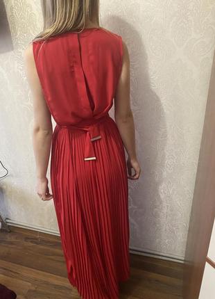 Вечернее красное платье, выпускное, наряд для дружки3 фото