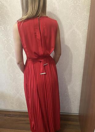 Вечернее красное платье, выпускное, наряд для дружки4 фото