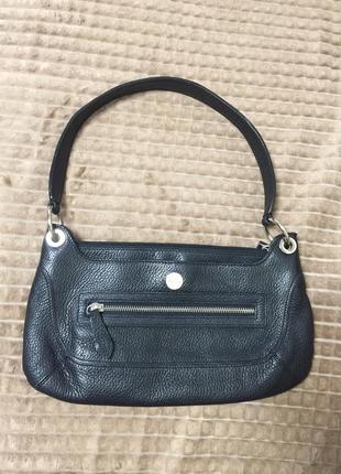 Сумка багет натуральная кожа  ( очень вместительнаяlondon )