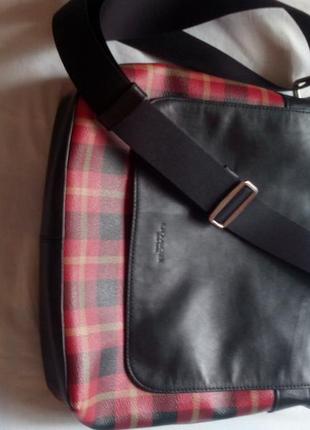 Сумка coach кожа