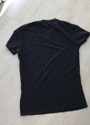 Футболка мужская черная oodji / футболка соловіча чорна3 фото
