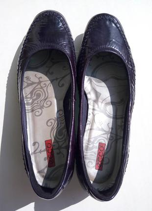 Зручні шкіряні черевики ecco (оригінал), розмір 37 (25 см)3 фото