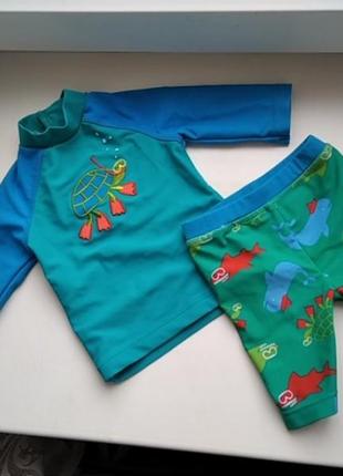 John lewis сонцезахисний купальний костюм 3-6 міс 62-68 см