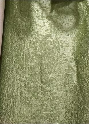 Штори блекаут soft оливковий, хорошої якості