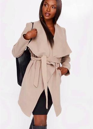 Тренч, кардиган з поясом, беж