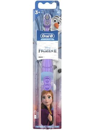 Дитяча електрична зубна щітка oral-b disney frozen ганна холодне серце. оригінал