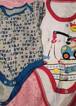 Бодіки з коротким рукавом