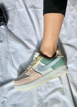 nike DX2653 air force 1🆕шикарные женские кроссовки🆕вельветовые кеды  найк🆕жіночі кросівки🆕
