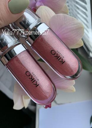 Супер блиск для губ 3d hydra lipgloss kiko milano 17 номер1 фото