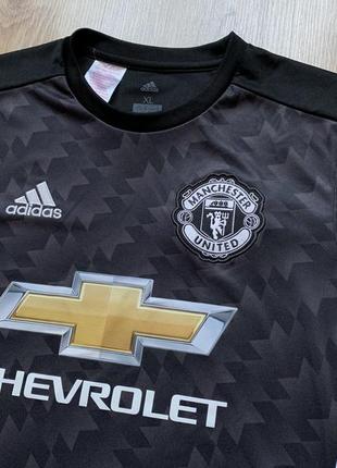 Подростковая футбольная джерси adidas manchester united 2017/20184 фото