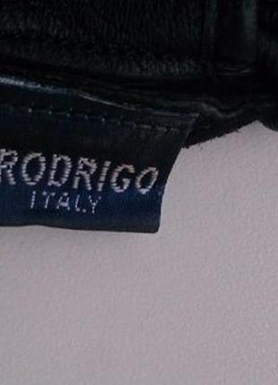 Перчатки р.8 замш, кожа, rodrigo италия