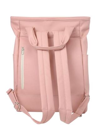 Мега вместительный женская розовая  сумка-рюкзак для путешествий2 фото