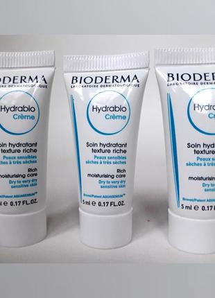 Інтенсивно зволожуючий крем bioderma hydrabio rich moisrturising cream