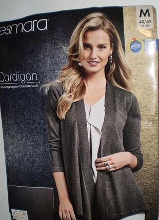 Премиум качество! базовый кардиган esmara серый графит полиамид вискоза