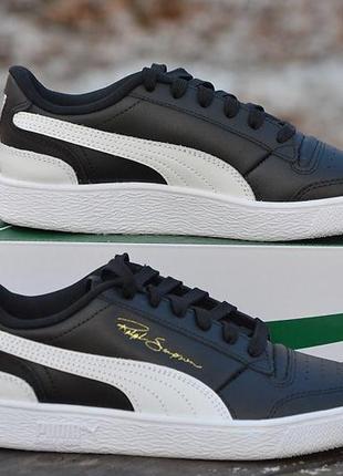 Оригинал puma шикарные кеды кожаные черные puma ralph sampson lo сникерсы пума3 фото