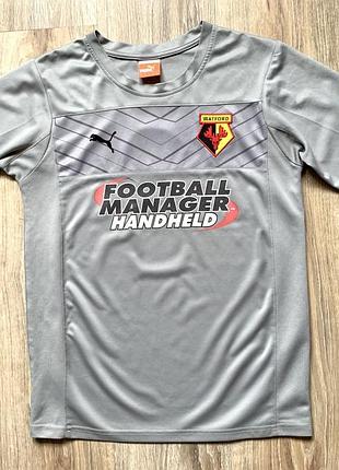 Коллекционная футбольная джерси рашгард puma watford fс