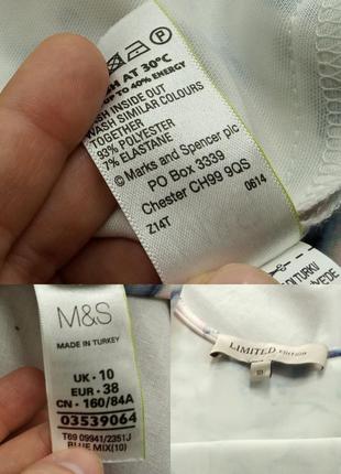 Платье миди цветочный принт marks & spencer элегантное облегающее открытая спина10 фото