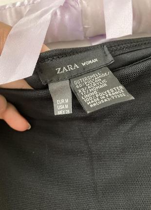 Платье в пол zara сеточка3 фото