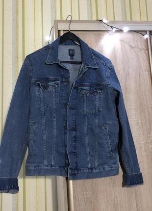 Оригинальная джинсовая куртка gap 3
