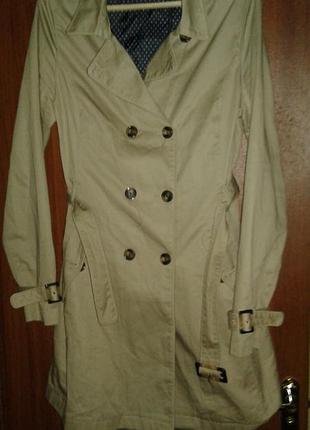 Трендовий коттоновий плащ