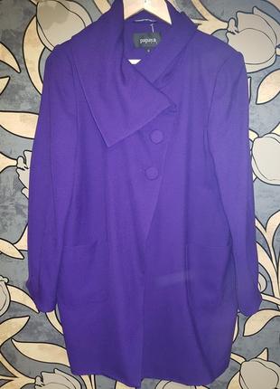 Фіолетове пальто1 фото