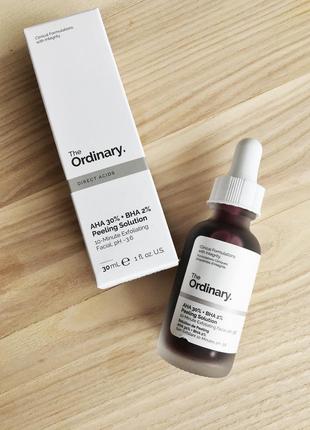 The ordinary aha 30% + bha 2%1 фото