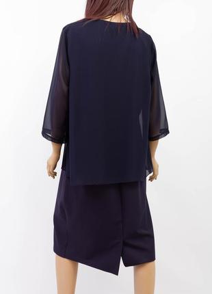 Платье korakor. цвет синий3 фото